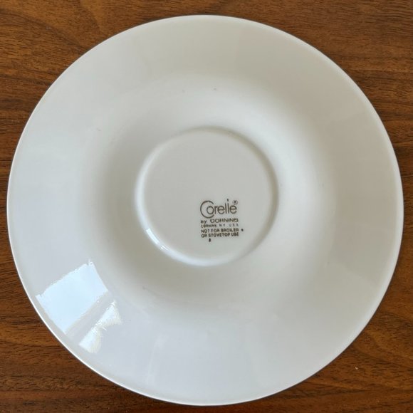 Corelle "Spring Blossom" (Crazy Daisy) Cup and Saucer | Hook Handle Mug Vintage - Picture 5 of 10